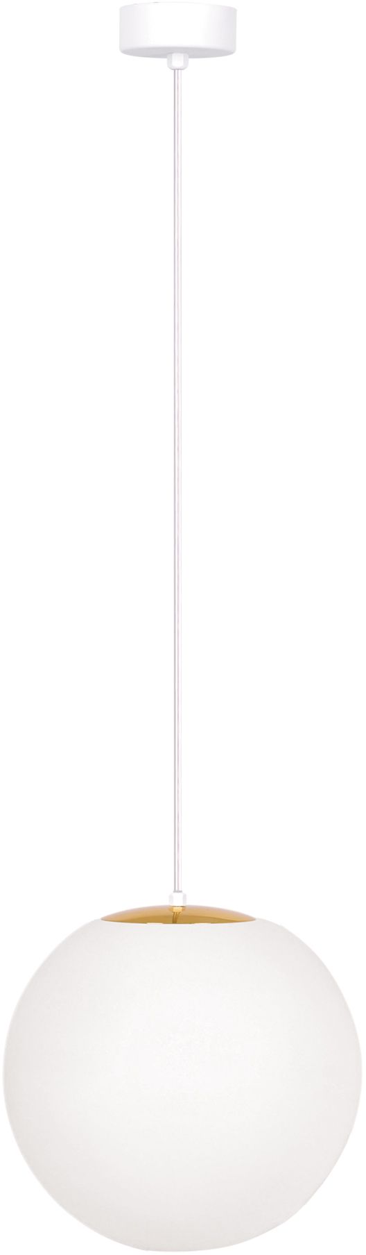 Kaja Elmo lampada sospesa 1x40 W bianco-oro K-5312