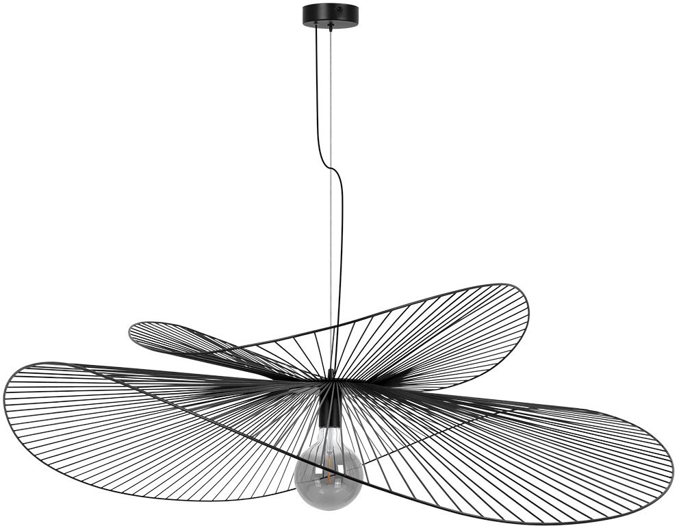 Kaja Kapelusz lampada sospesa 1x60 W nero KP-28