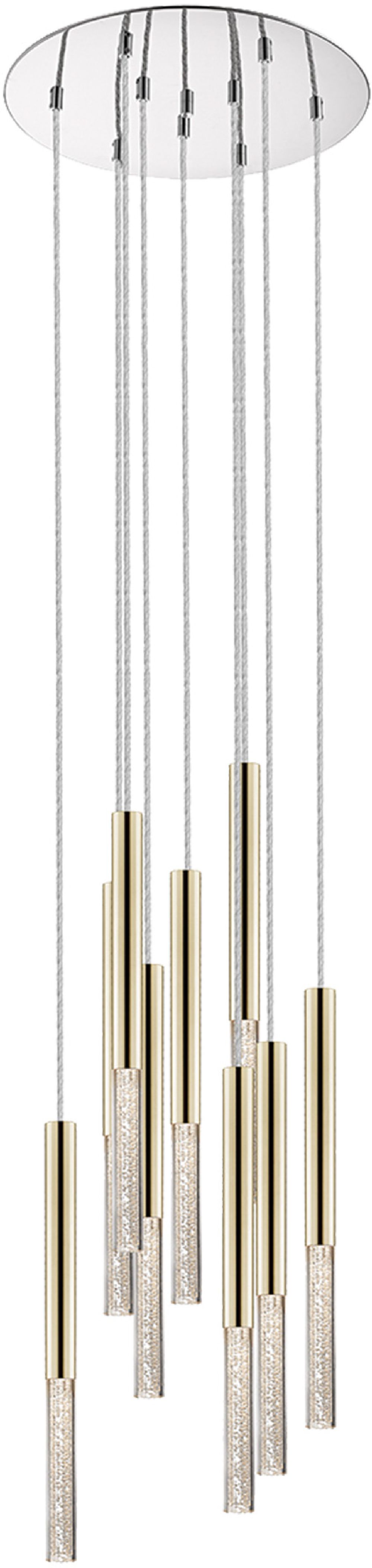 Zuma Line One lampada sospesa x5 W cromo P0461-09L-B5F7
