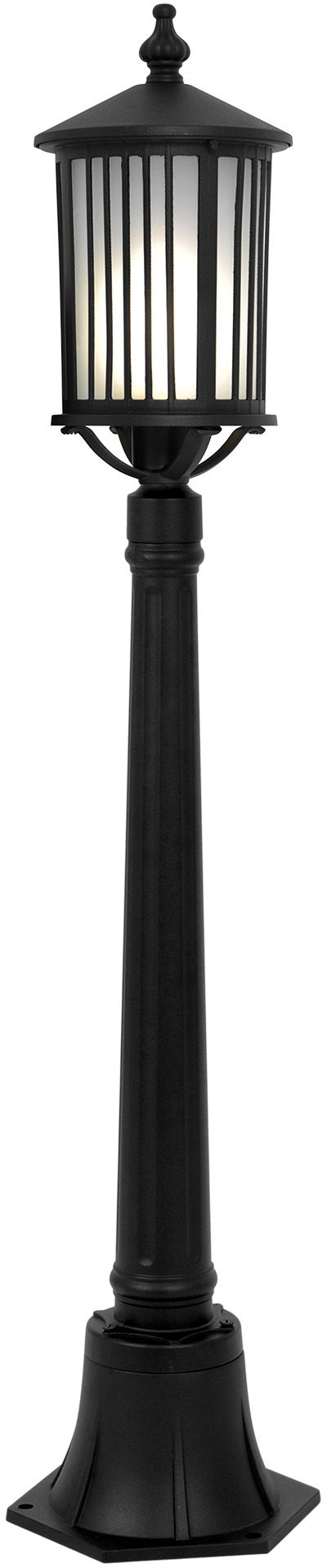 Kaja Detroit lampada da terra per esterni 1x60 W nero K-8212