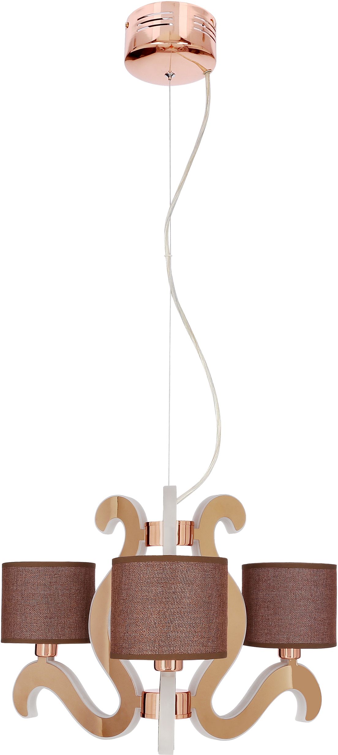 Candellux Ambrosia lampada sospesa 3x40 W rame 33-33888