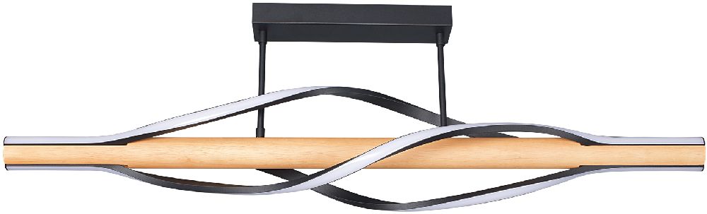 Zuma Line Baez lampada da soffitto 1x30 W nero C230857003