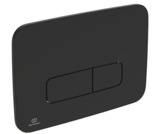Ideal Standard Oleas placca di comando per WC nero R0123A6