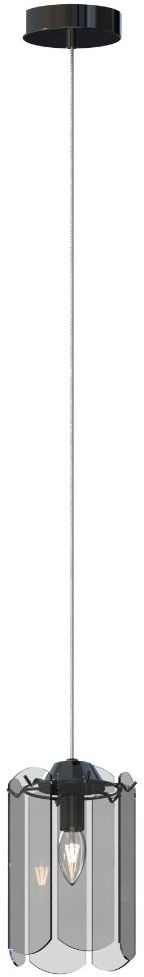 Zuma Line Nira lampada sospesa 1x40 W nero-fumé MD3523-1-EBCN