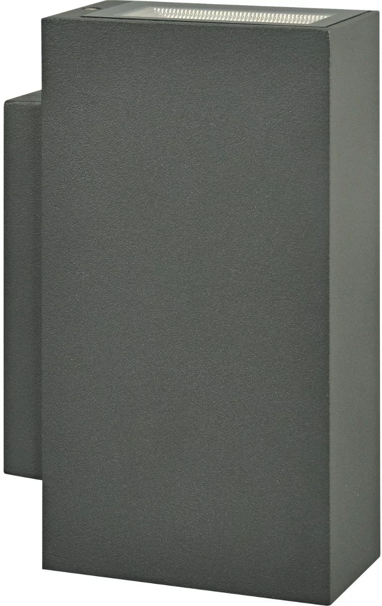 Goldlux Orlean lampada da parete per esterni 2x2.5 W grafite 319814