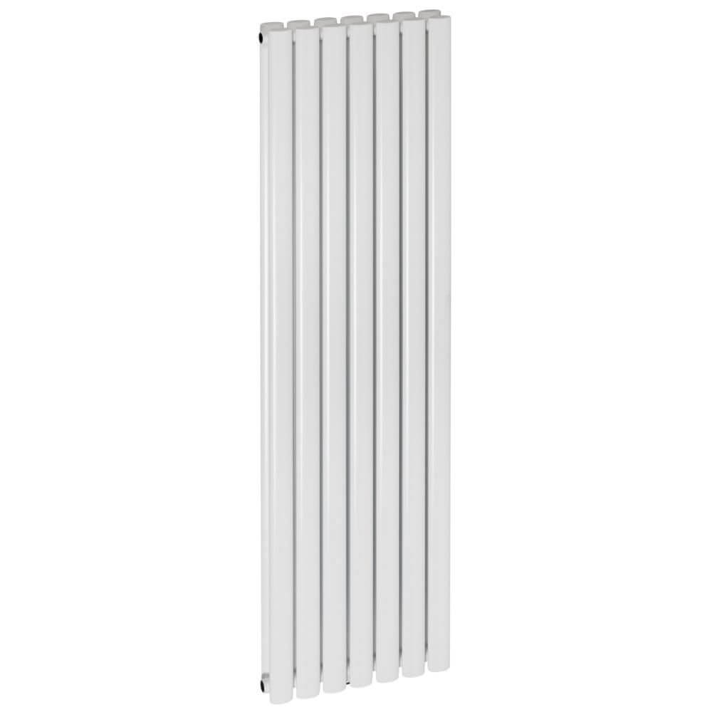 Luxrad Ring Podwójny termoarredo 160x41 cm podłączenie inferiore bianco RINP16004109003ZDC