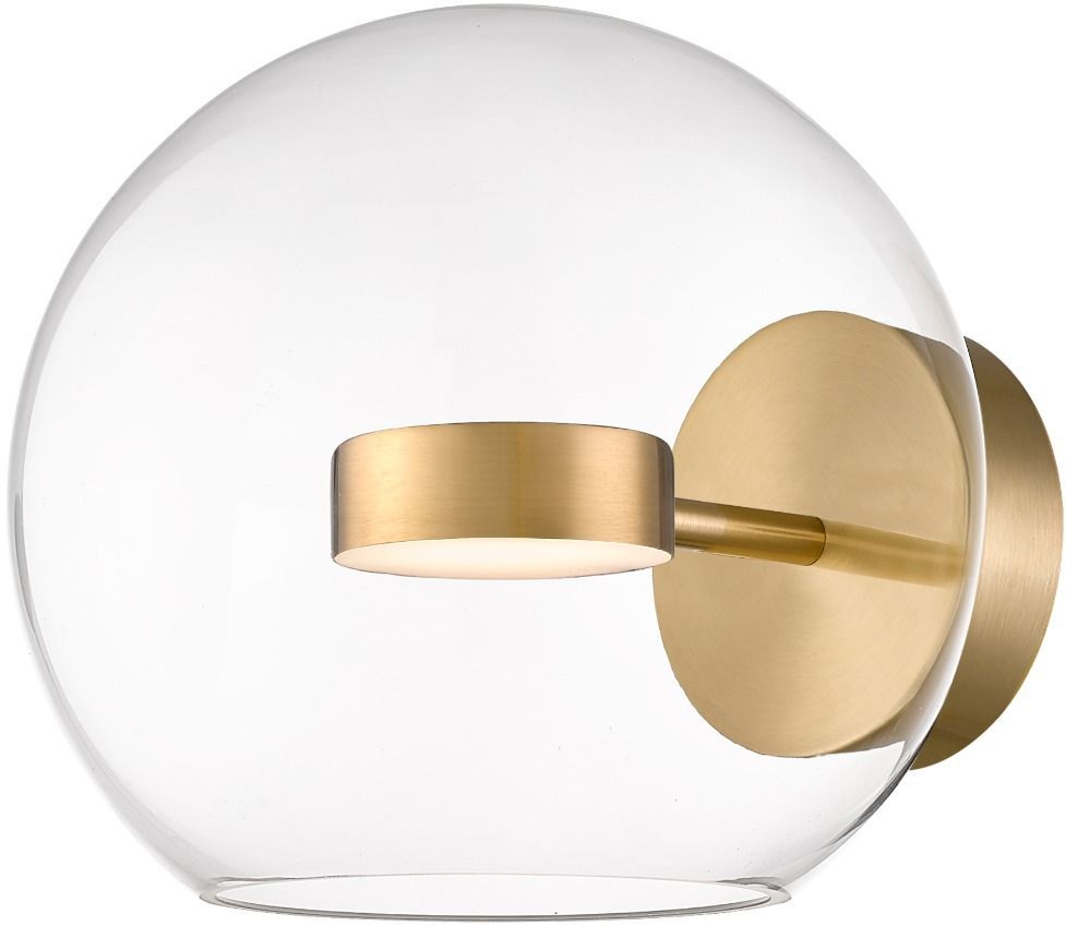 Zuma Line Enceladus lampada da parete 1x5 W trasparente-oro W0428-01D-L4AC