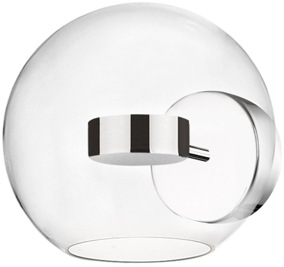 Zuma Line Enceladus lampada da parete 1x5 W cromo-trasparente W0428-01D-F4AC