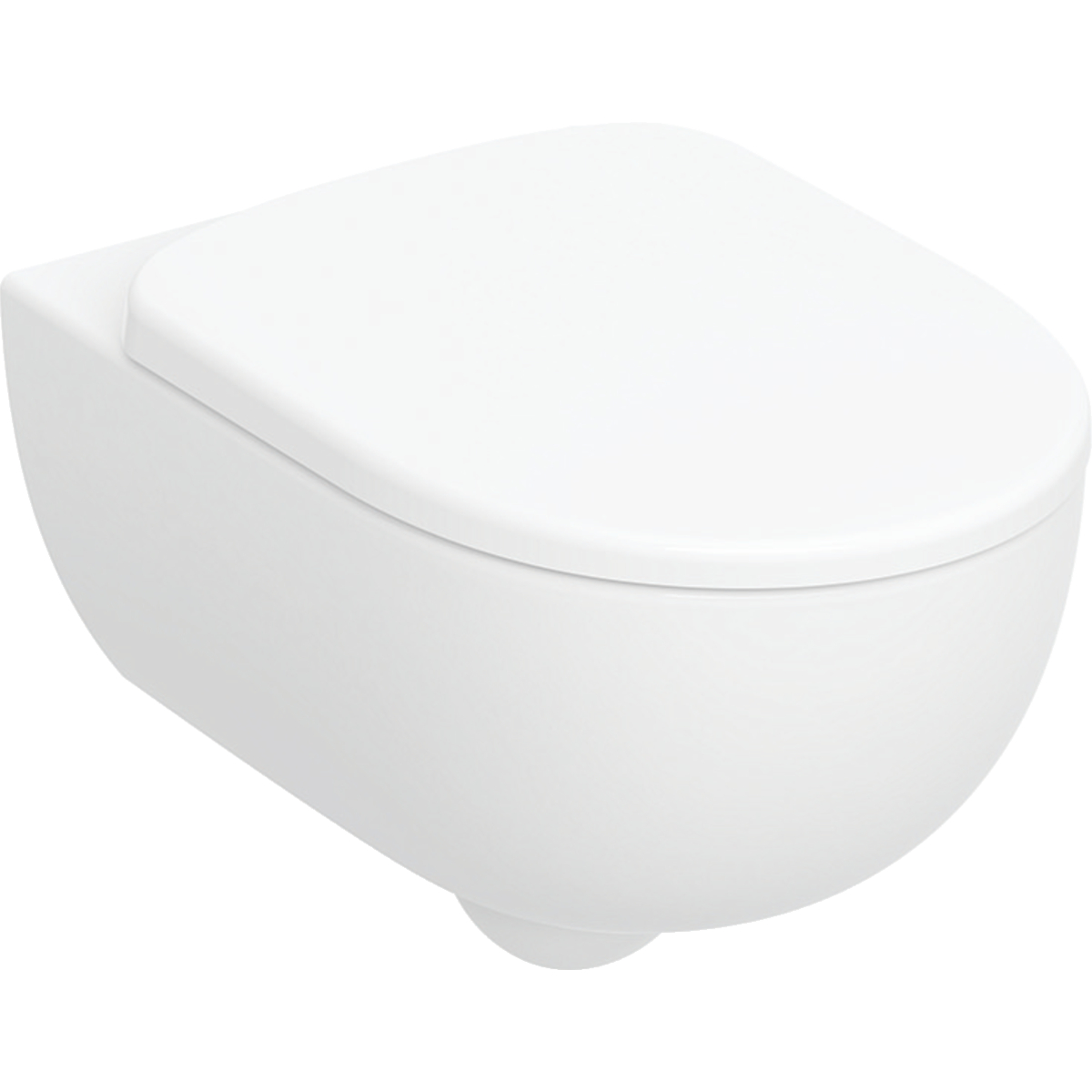 Geberit Selnova Premium vaso wc con copriwater a discesa lenta sospeso senza brida bianco lucida 502.793.00.1