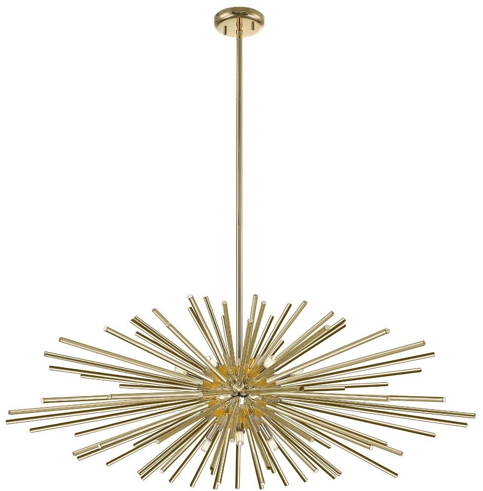 Zuma Line Urchin lampada da soffitto x42 W oro P0491-09E-F7DY