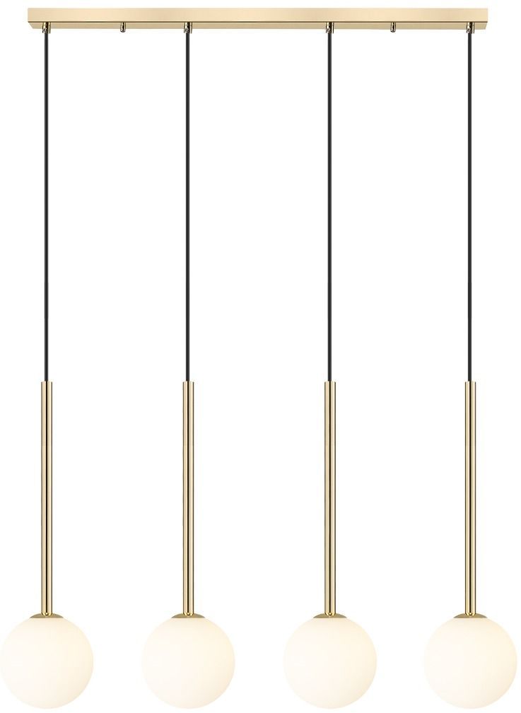 Zuma Line Arcturus lampada sospesa 4x4 W bianco-oro P0574-04D-F7AA