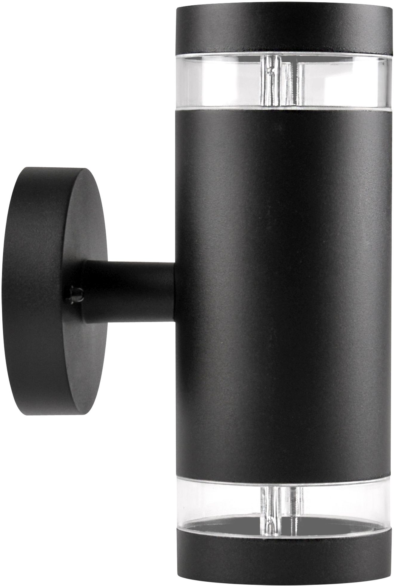 Goldlux Rino lampada da parete per esterni 2x12 W nero 323996