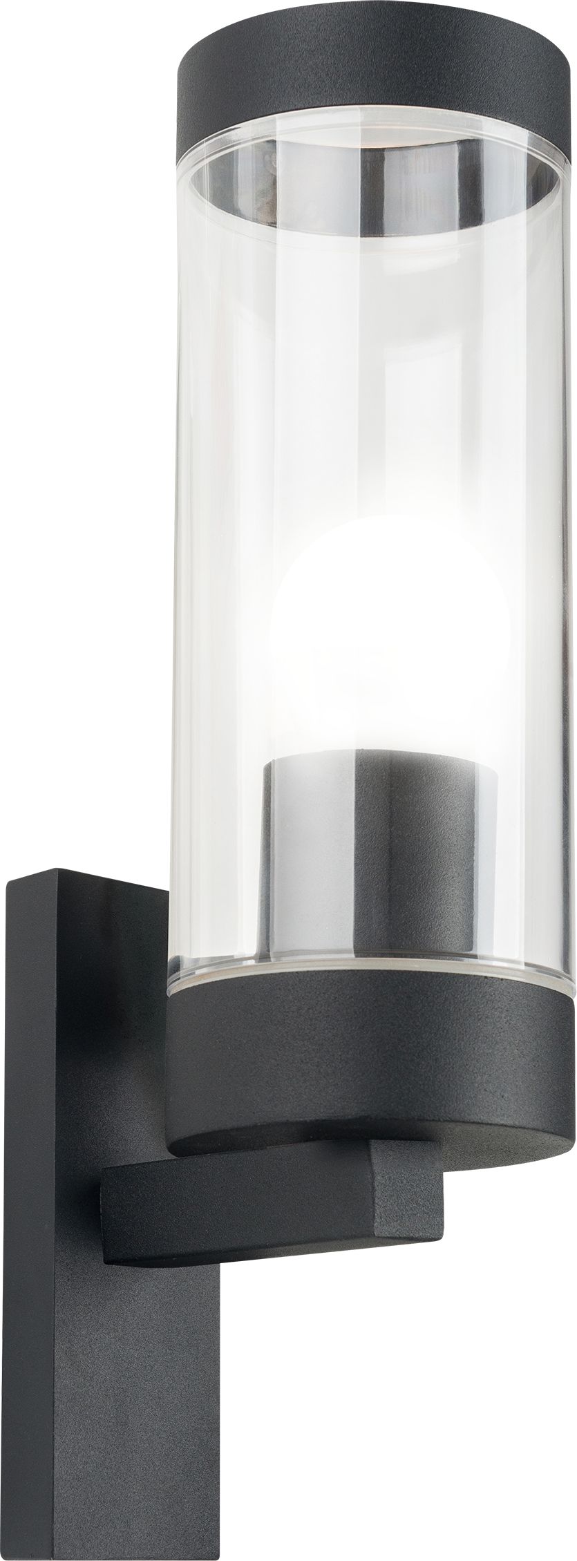 Goldlux Spectra lampada da parete per esterni 1x10 W nero 312334