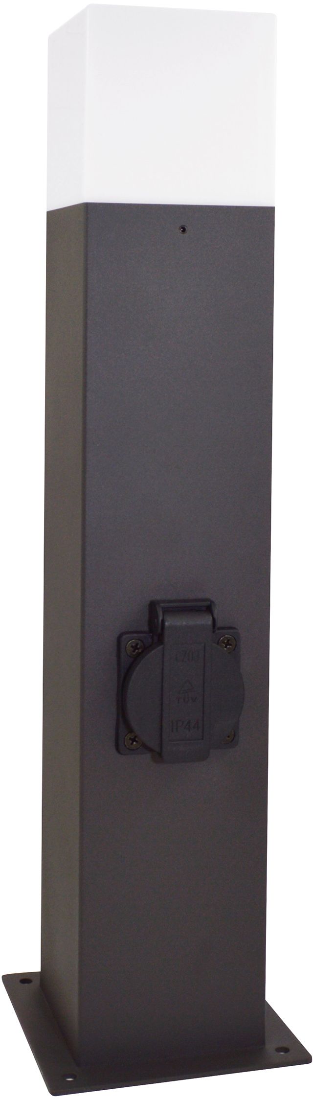 Goldlux New York lampada da terra per esterni 1x12 W bianco-grafite 307323