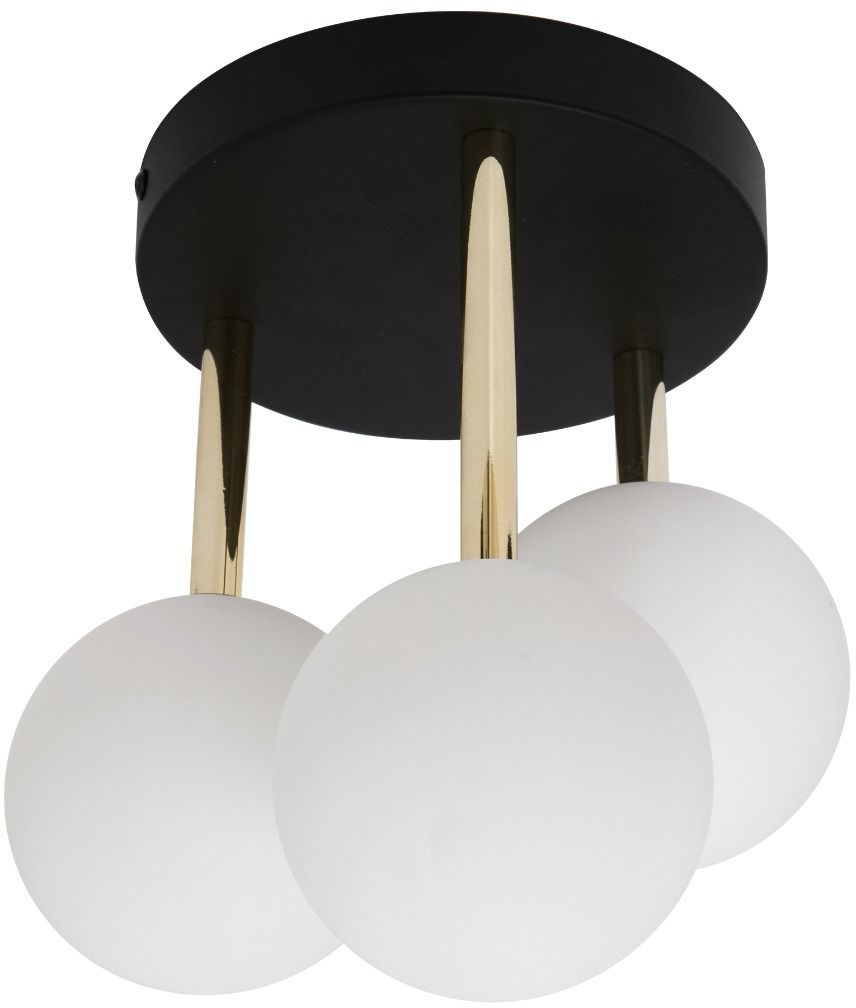Zuma Line Ali lampada da soffitto 3x40 W bianco-nero-oro 5644