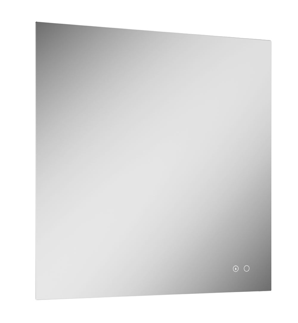 Elita Square specchio 80x80 cm quadrata con illuminazione con tappetino riscaldante RE069528000010