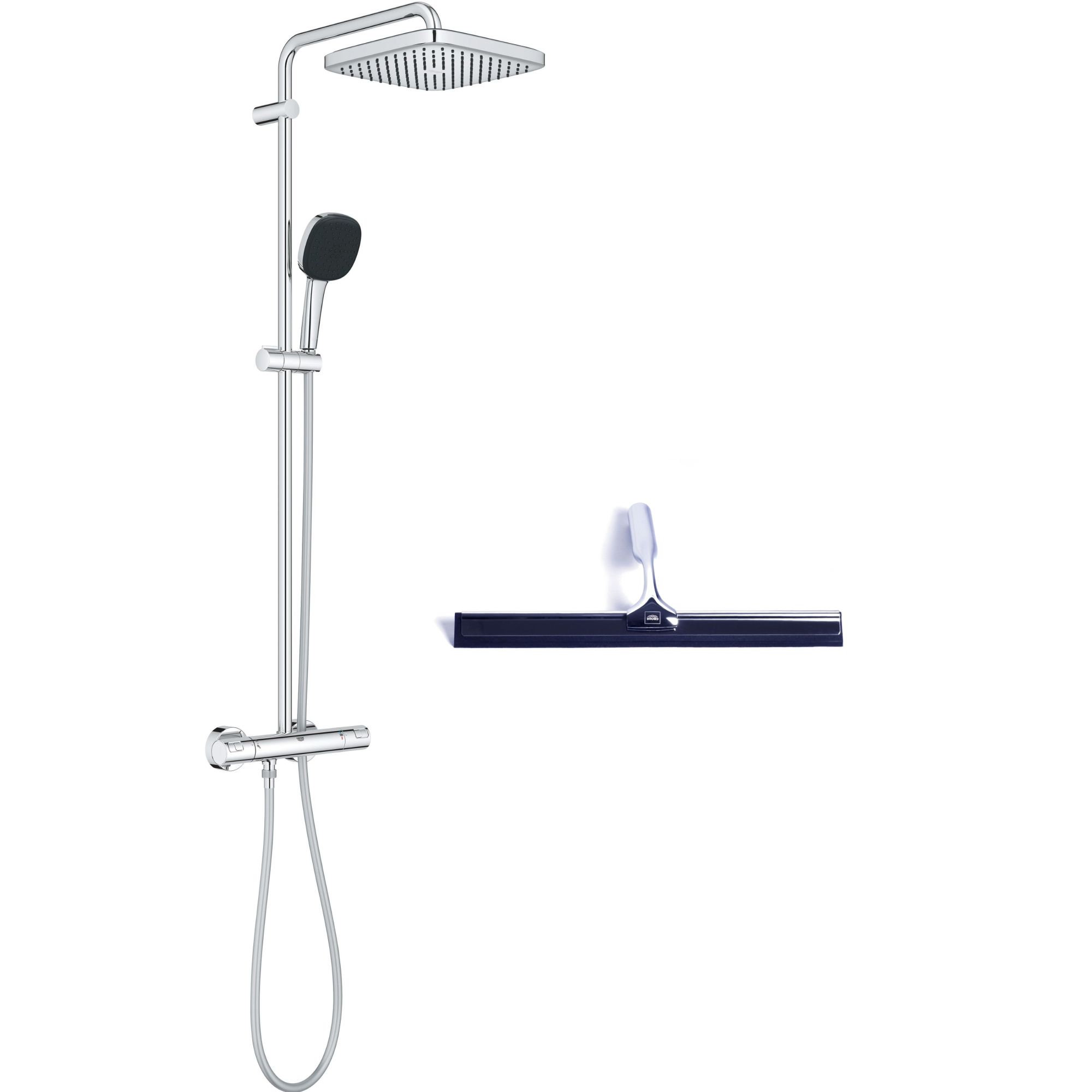 Set set doccia Grohe Vitalio Comfort 26696001, tira acqua Grohe 4067393055617