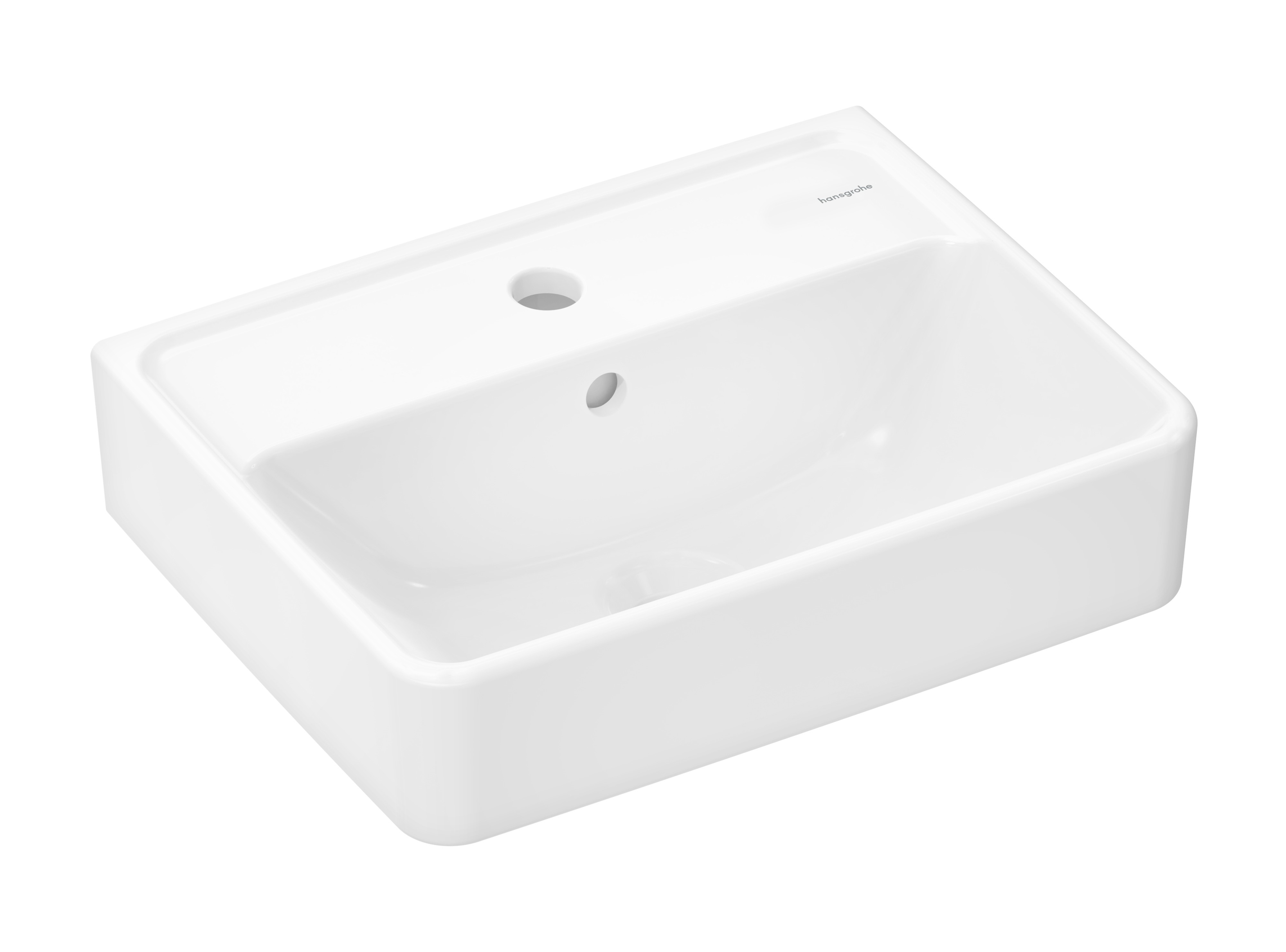 Hansgrohe Xanuia Q lavabo 45x34 cm rettangolare a parete bianco 60130450