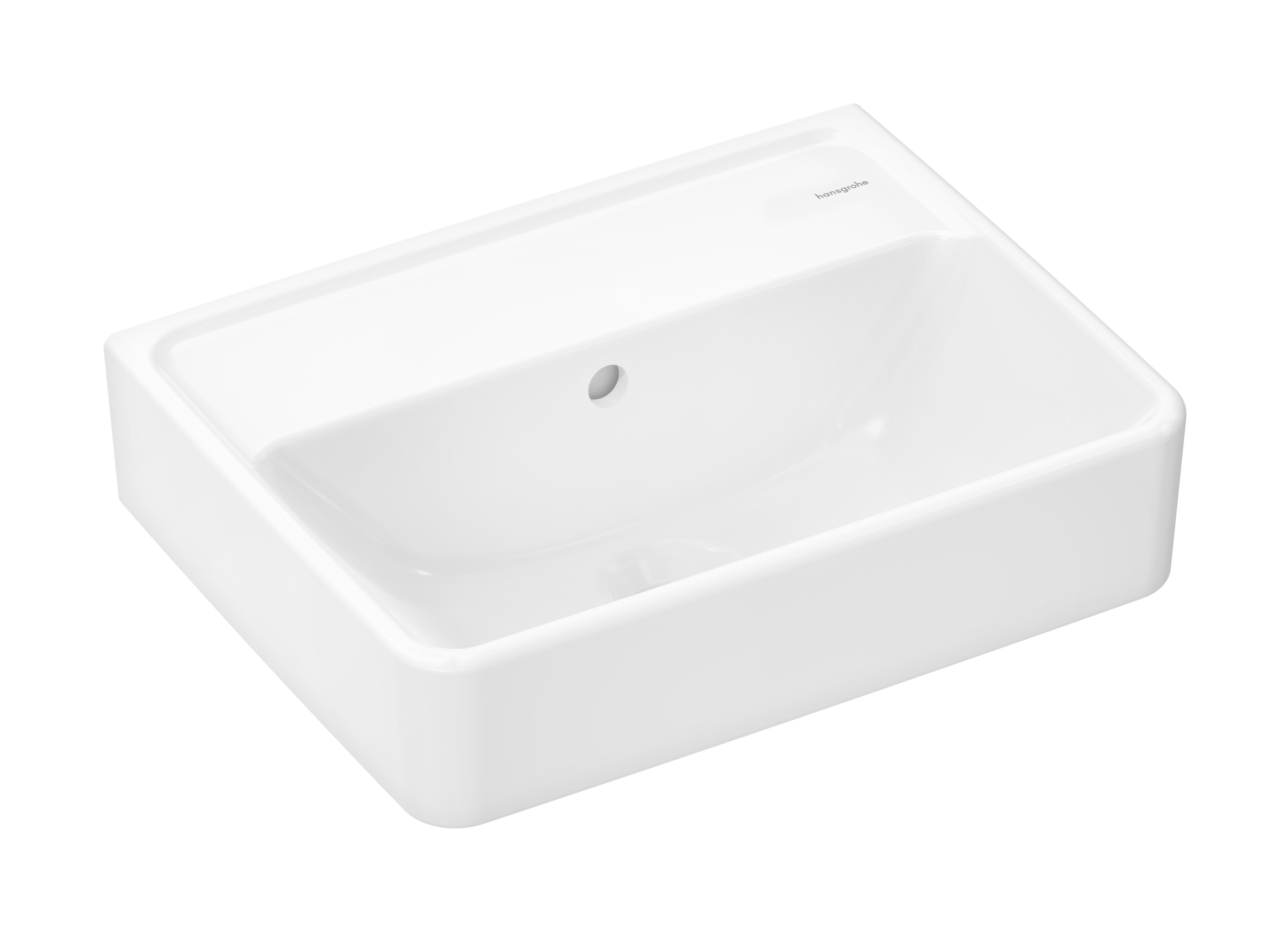 Hansgrohe Xanuia Q lavabo 45x34 cm rettangolare a parete bianco 61140450