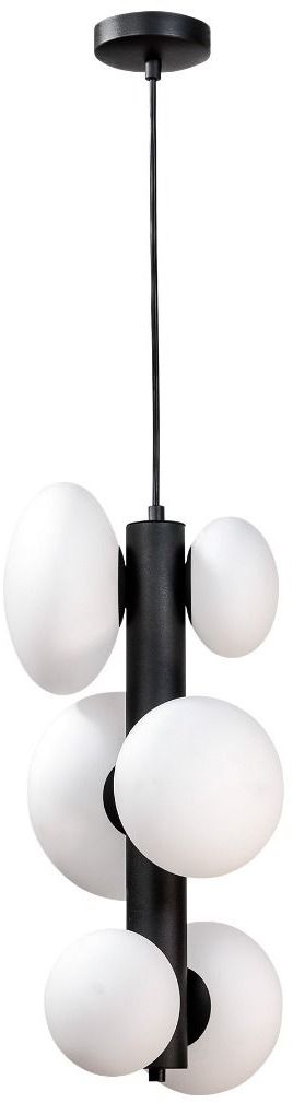 Zuma Line Omi lampada sospesa 6x5 W nero 1194