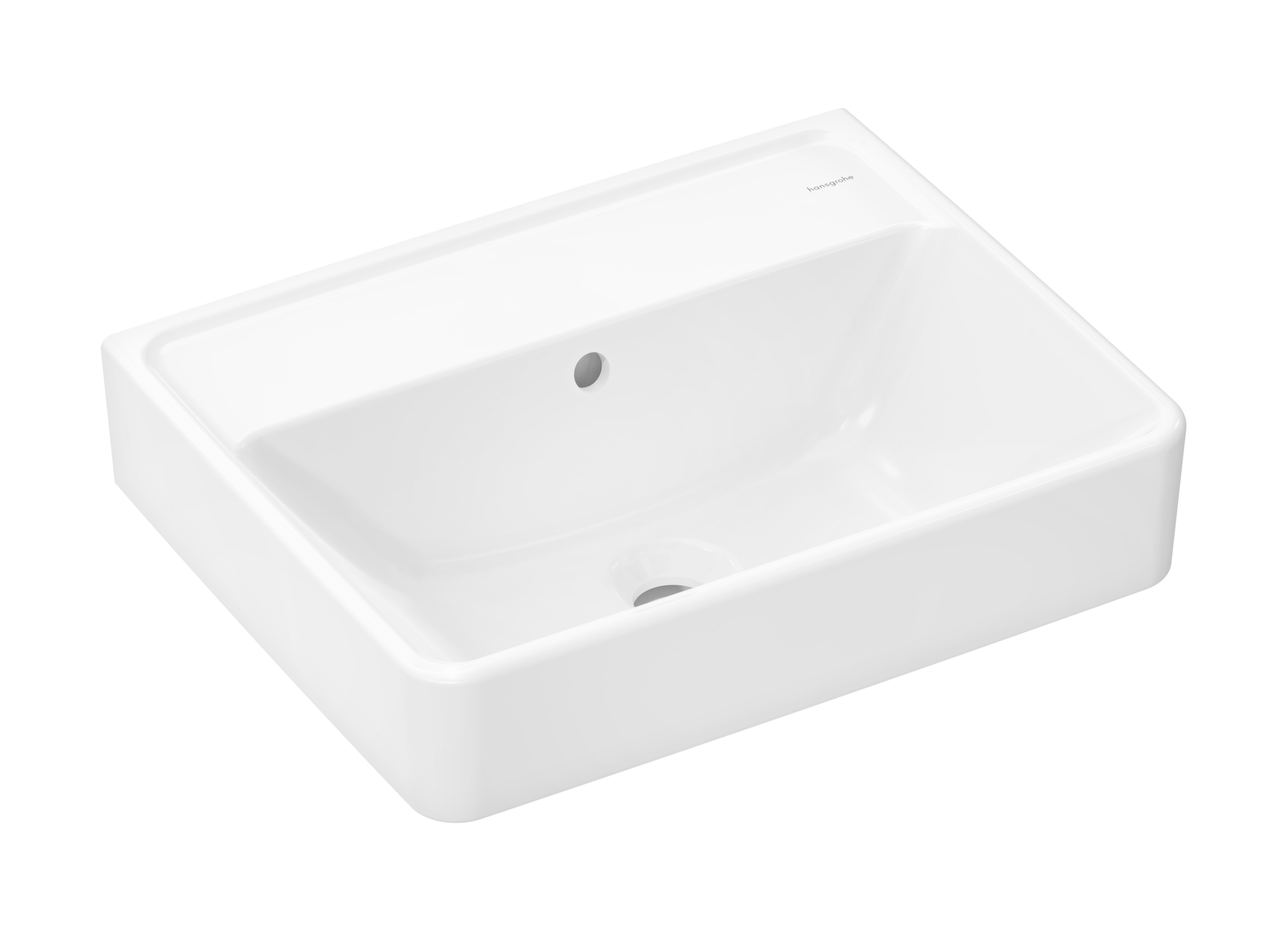 Hansgrohe Xanuia Q lavabo 50x39 cm rettangolare a parete bianco 61143450