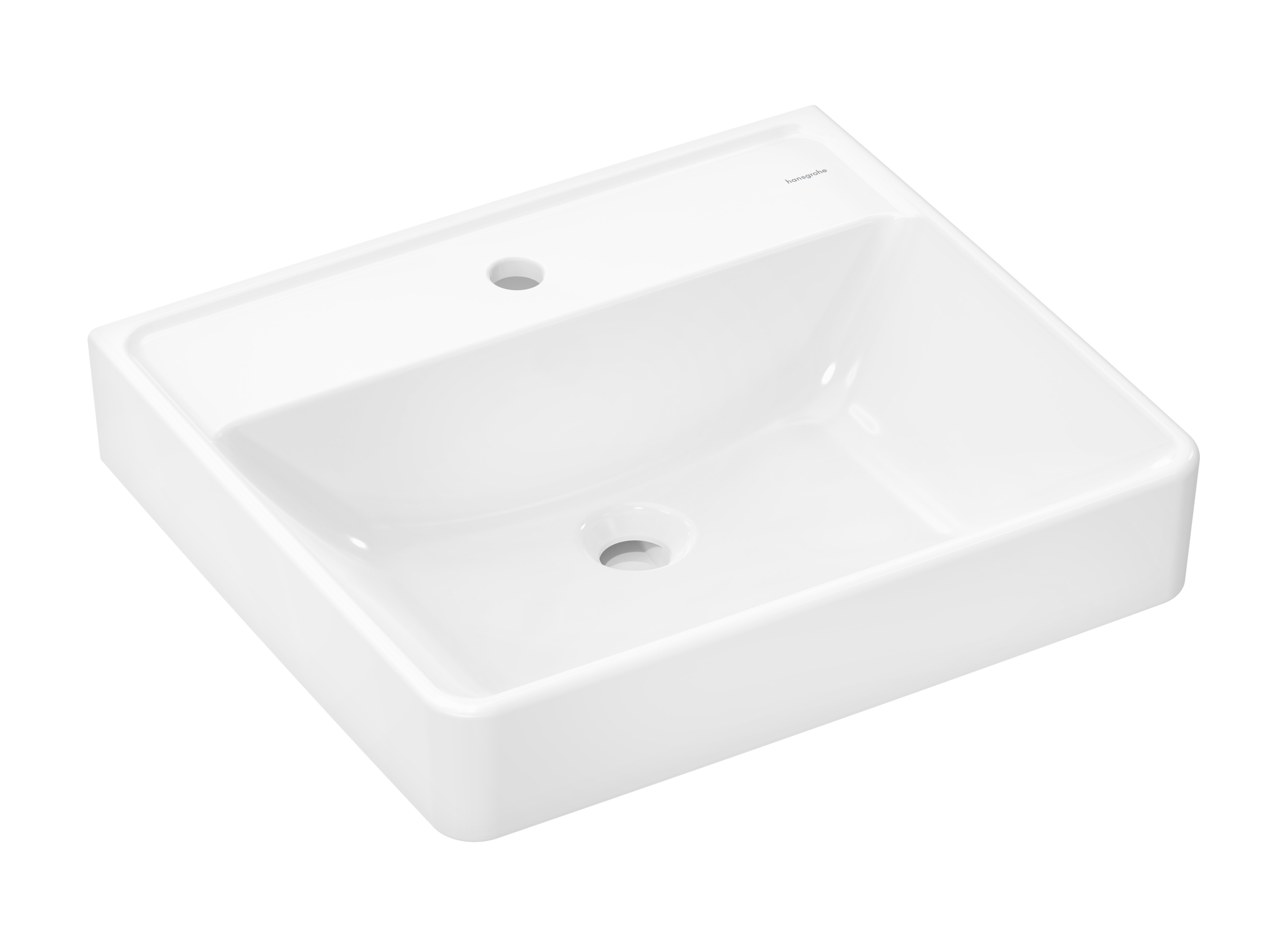 Hansgrohe Xanuia Q lavabo 55x48 cm rettangolare a parete bianco 60236450