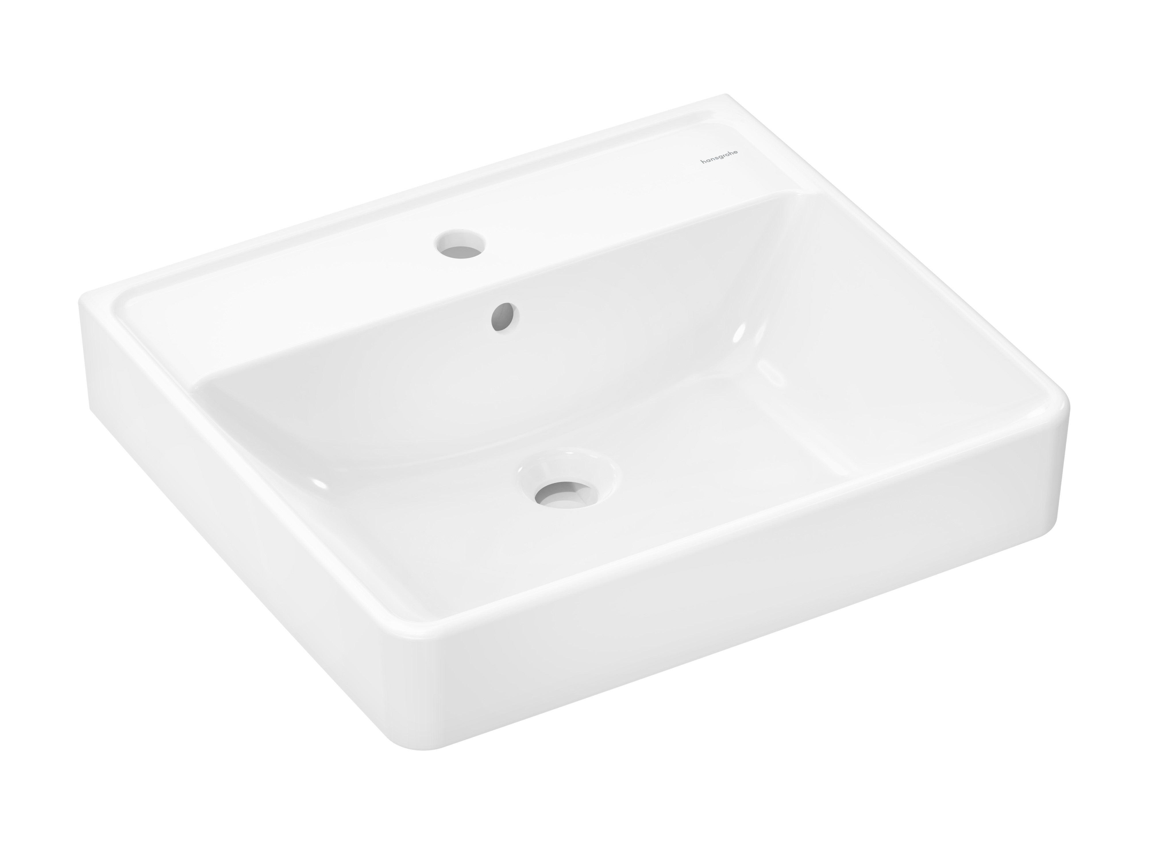 Hansgrohe Xanuia Q lavabo 55x48 cm rettangolare a parete bianco 61009450