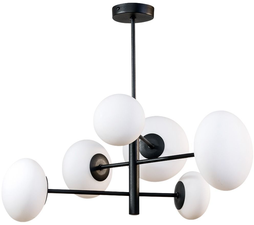 Zuma Line Omi lampada da soffitto 6x5 W nero 1196