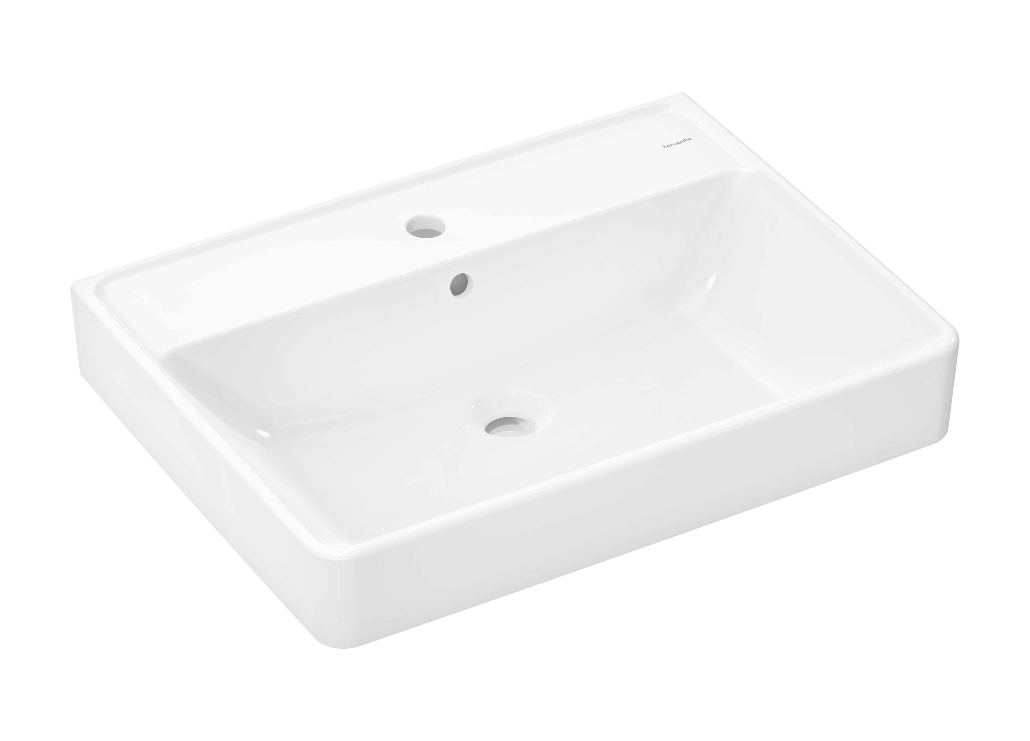 Hansgrohe Xanuia Q lavabo 65x48 cm rettangolare a parete bianco 61011450