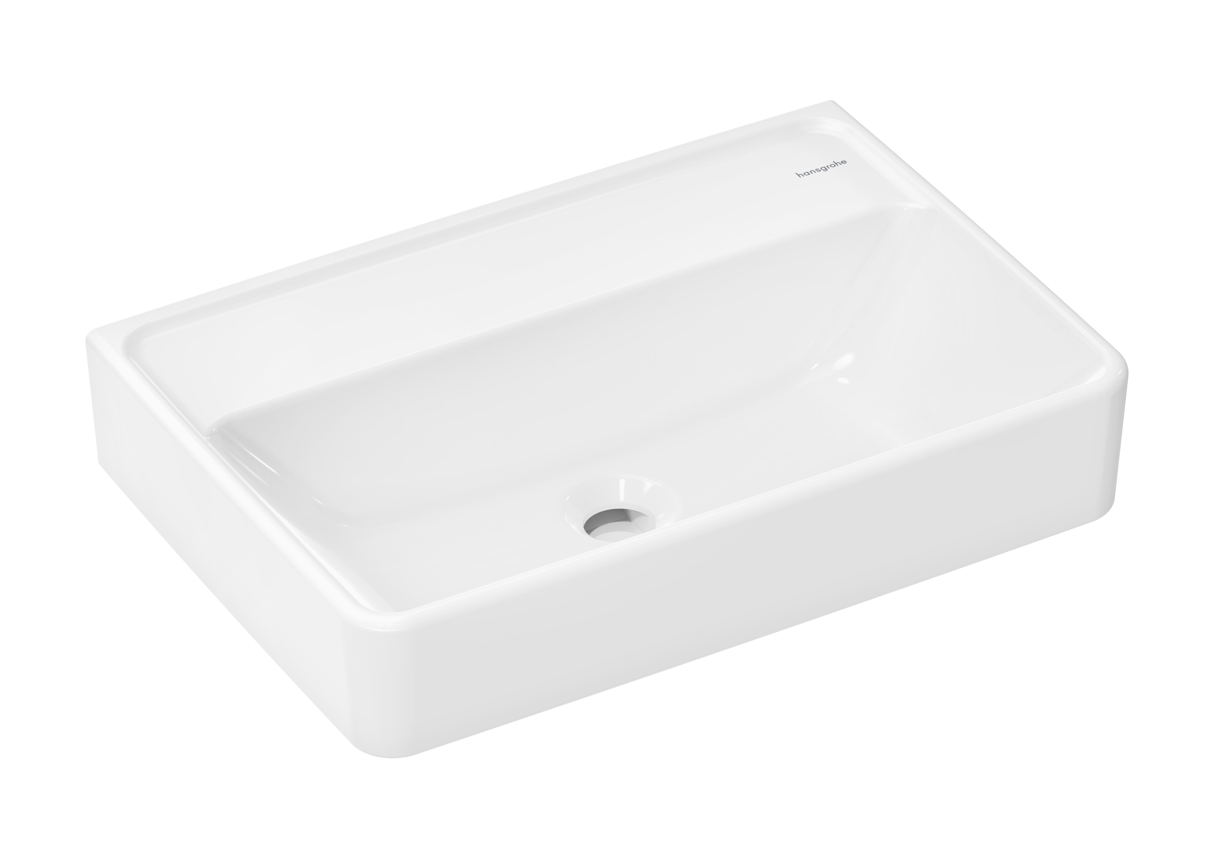 Hansgrohe Xanuia Q lavabo 55x37 cm rettangolare a parete bianco 60212450