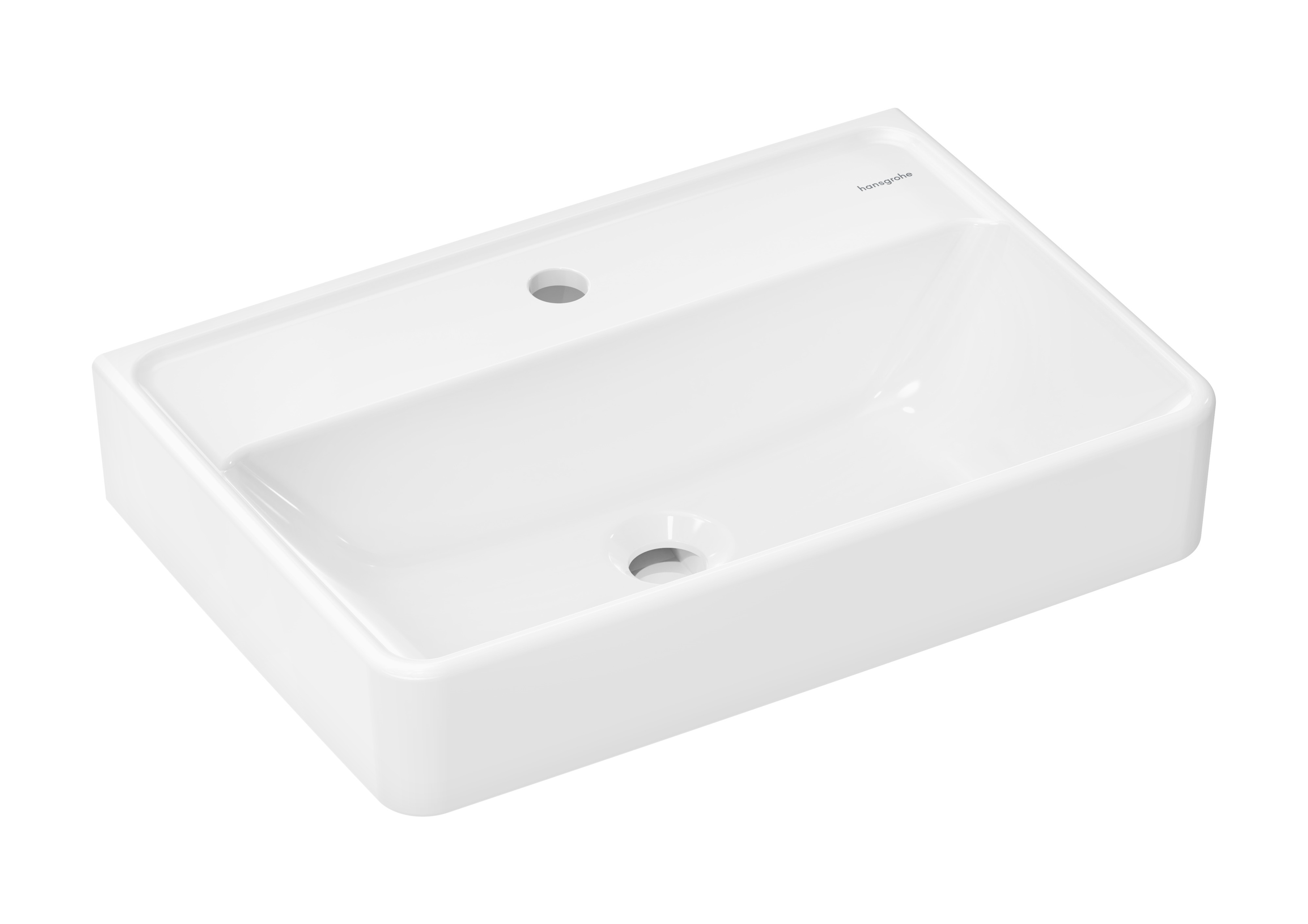 Hansgrohe Xanuia Q lavabo 55x37 cm rettangolare a parete bianco 61122450