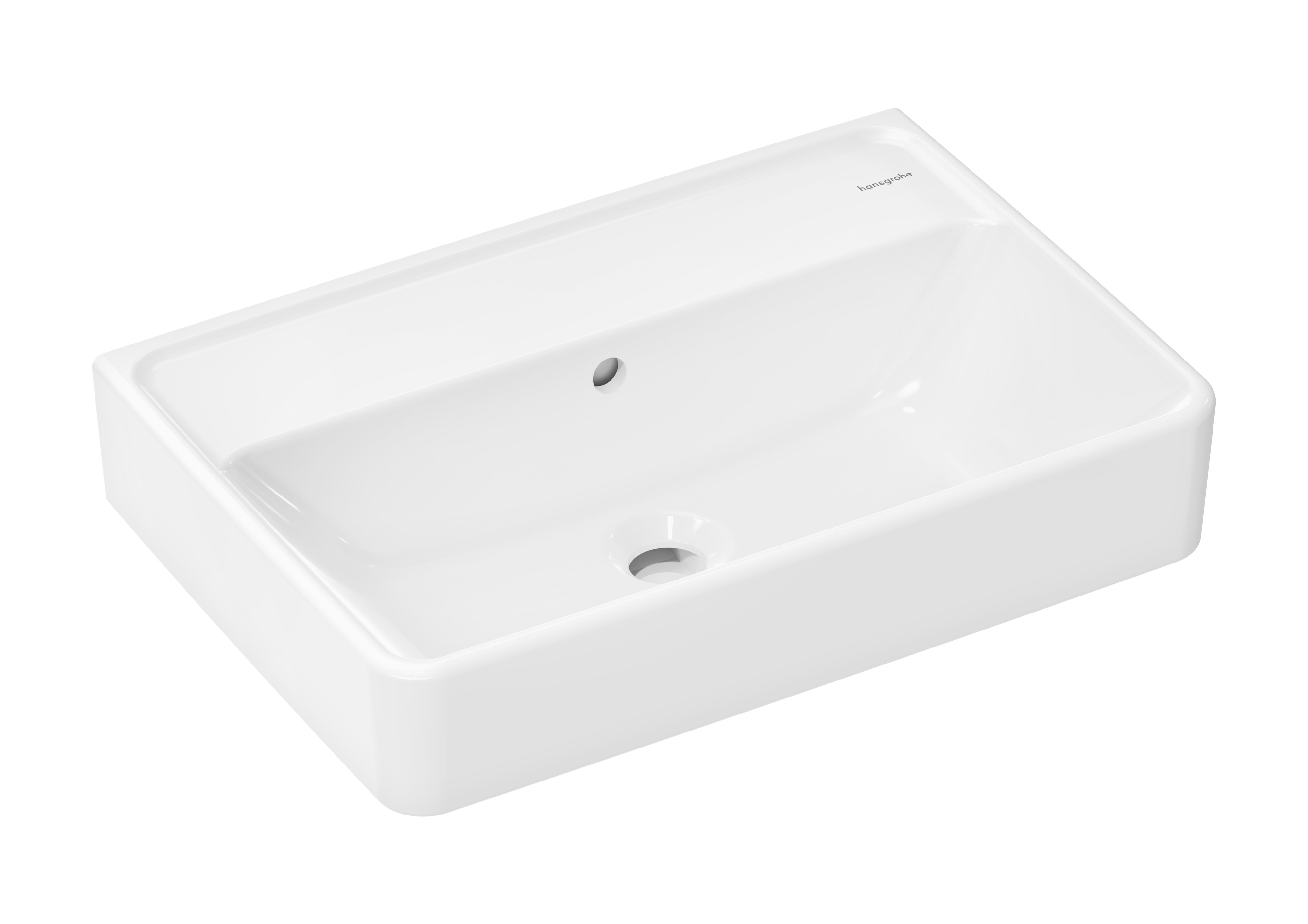 Hansgrohe Xanuia Q lavabo 55x37 cm rettangolare a parete bianco 61121450