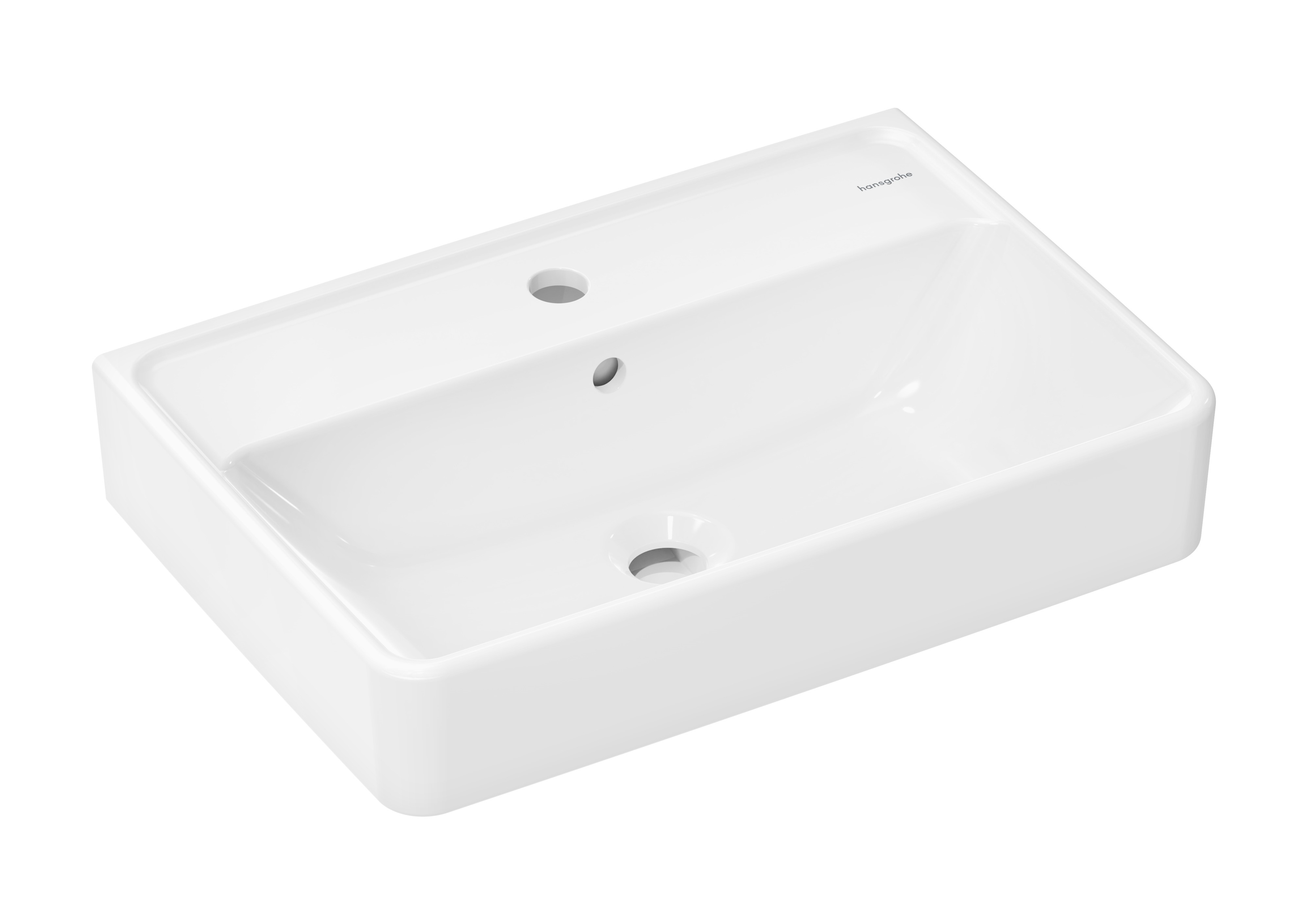 Hansgrohe Xanuia Q lavabo 55x37 cm rettangolare a parete bianco 60209450