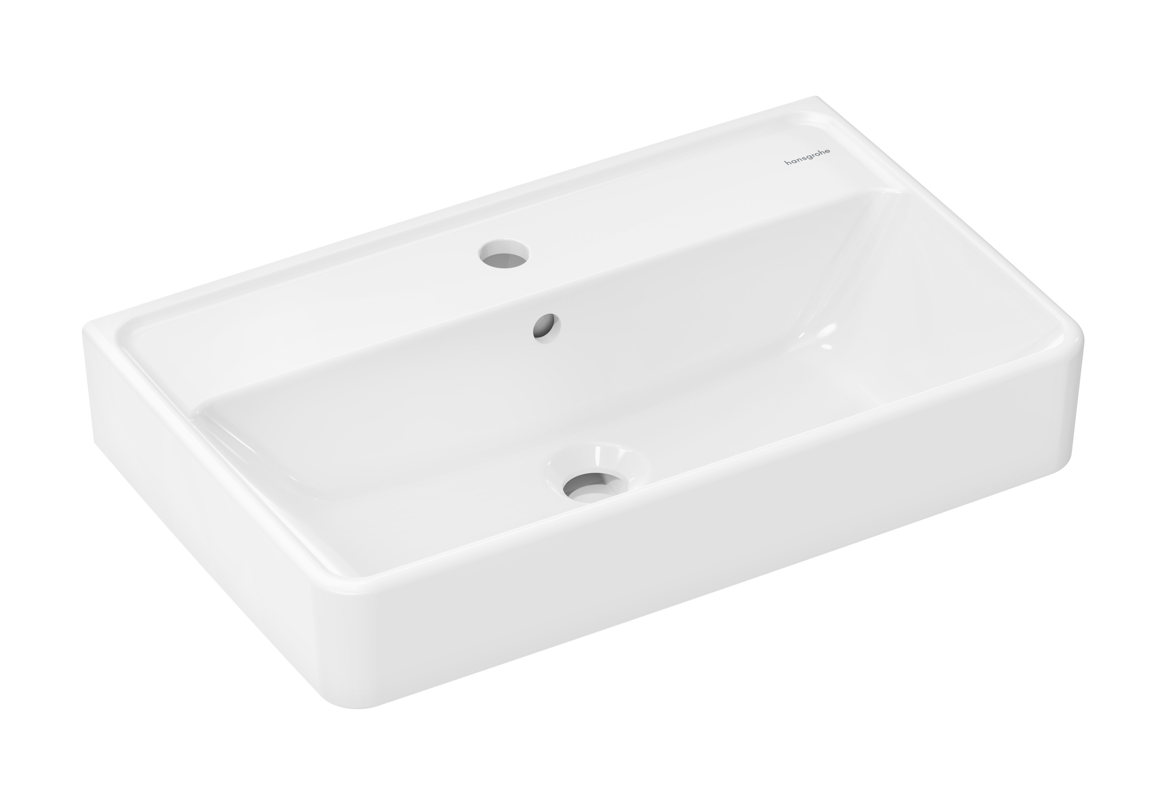 Hansgrohe Xanuia Q lavabo 60x37 cm rettangolare a parete bianco 60213450