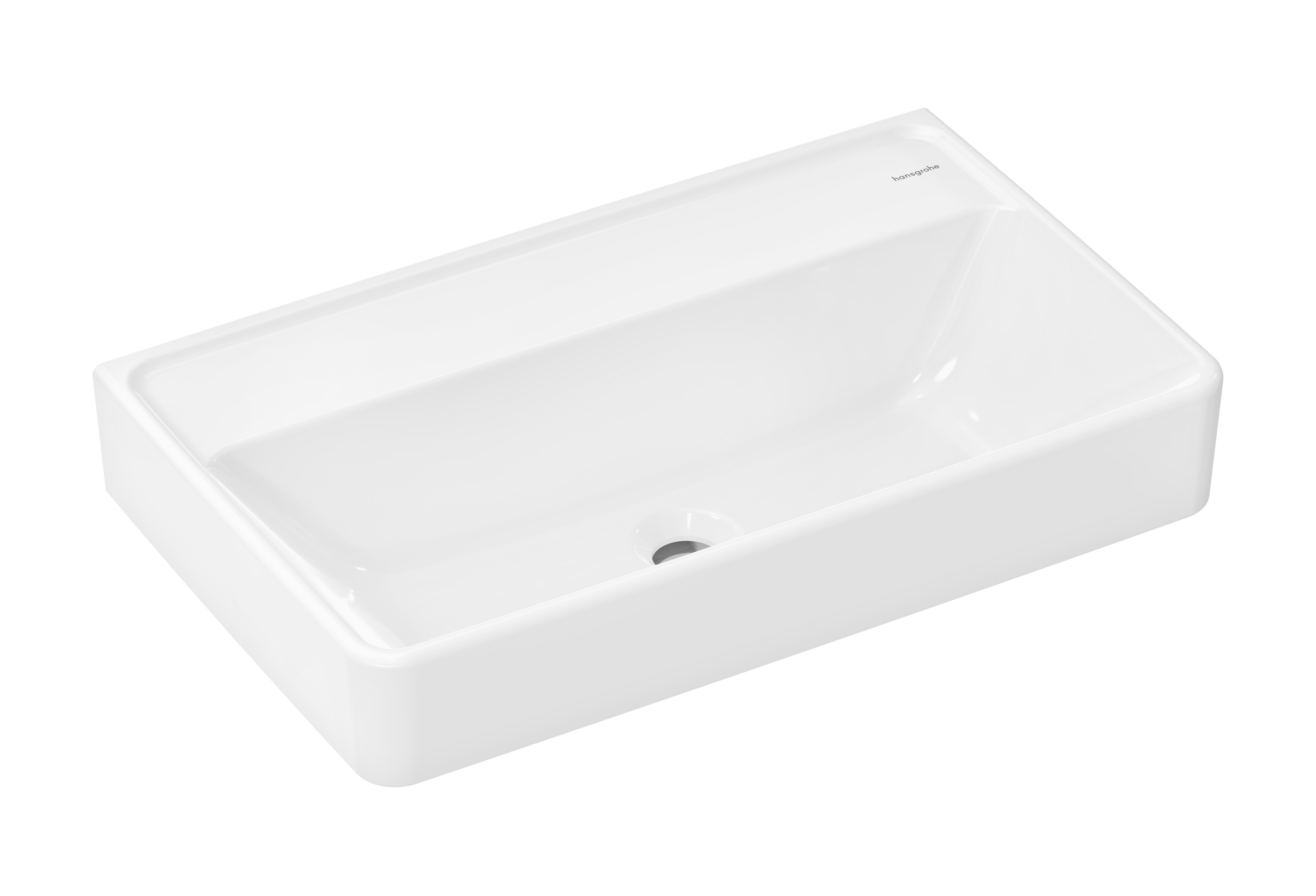 Hansgrohe Xanuia Q lavabo 65x39 cm rettangolare a parete bianco 60220450