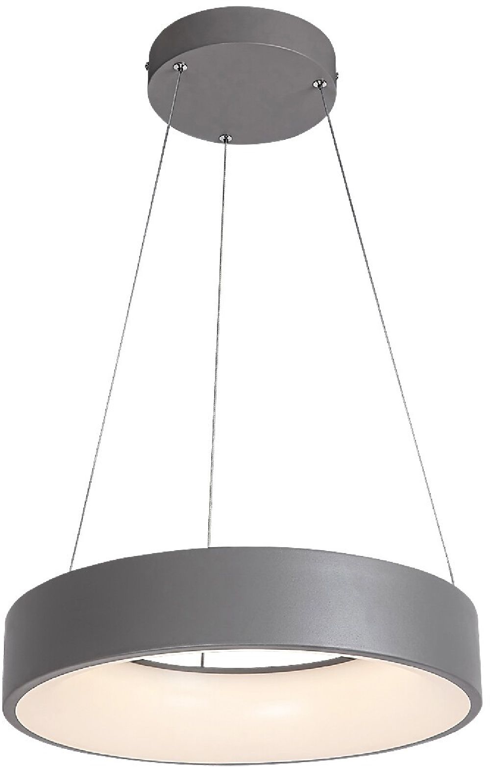 Rabalux Adeline lampada sospesa 1x24 W grigio/cenere 3929