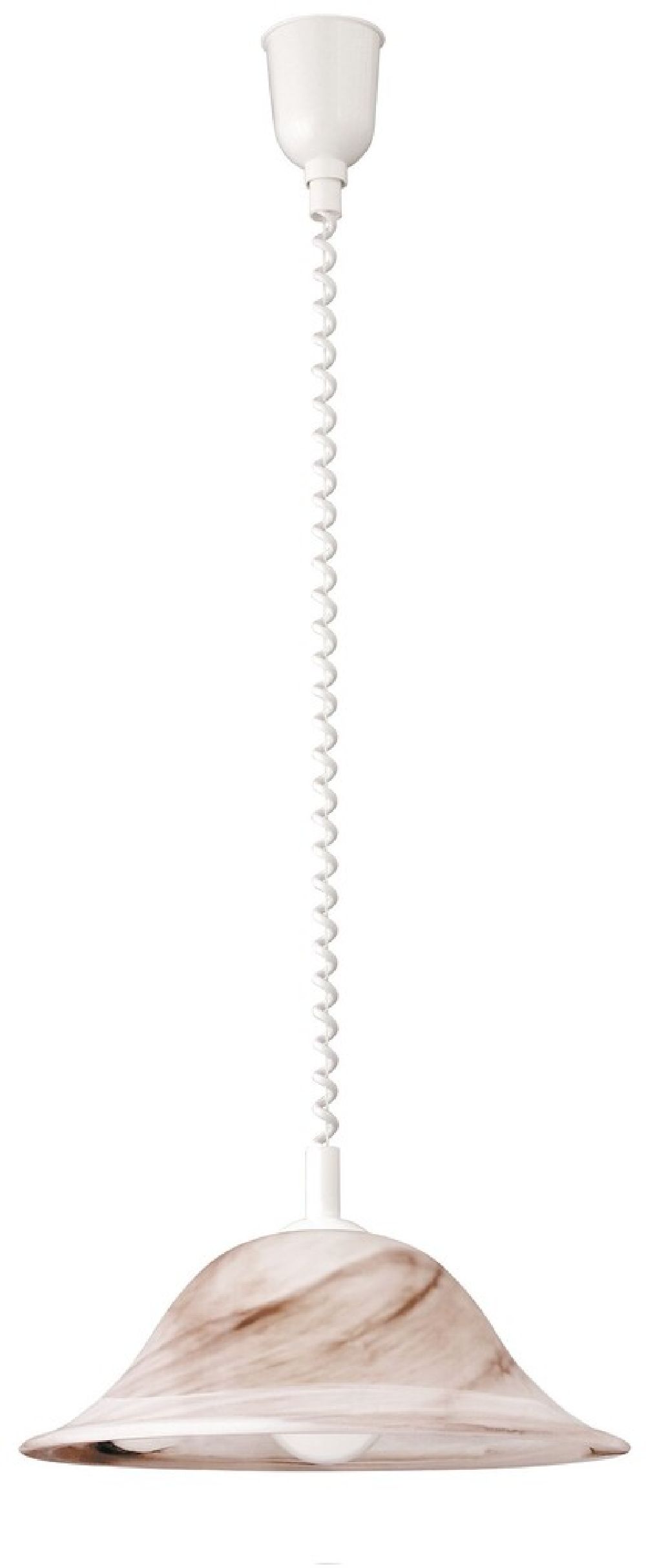 Rabalux Alabastro lampada sospesa 1x60 W marrone 3954