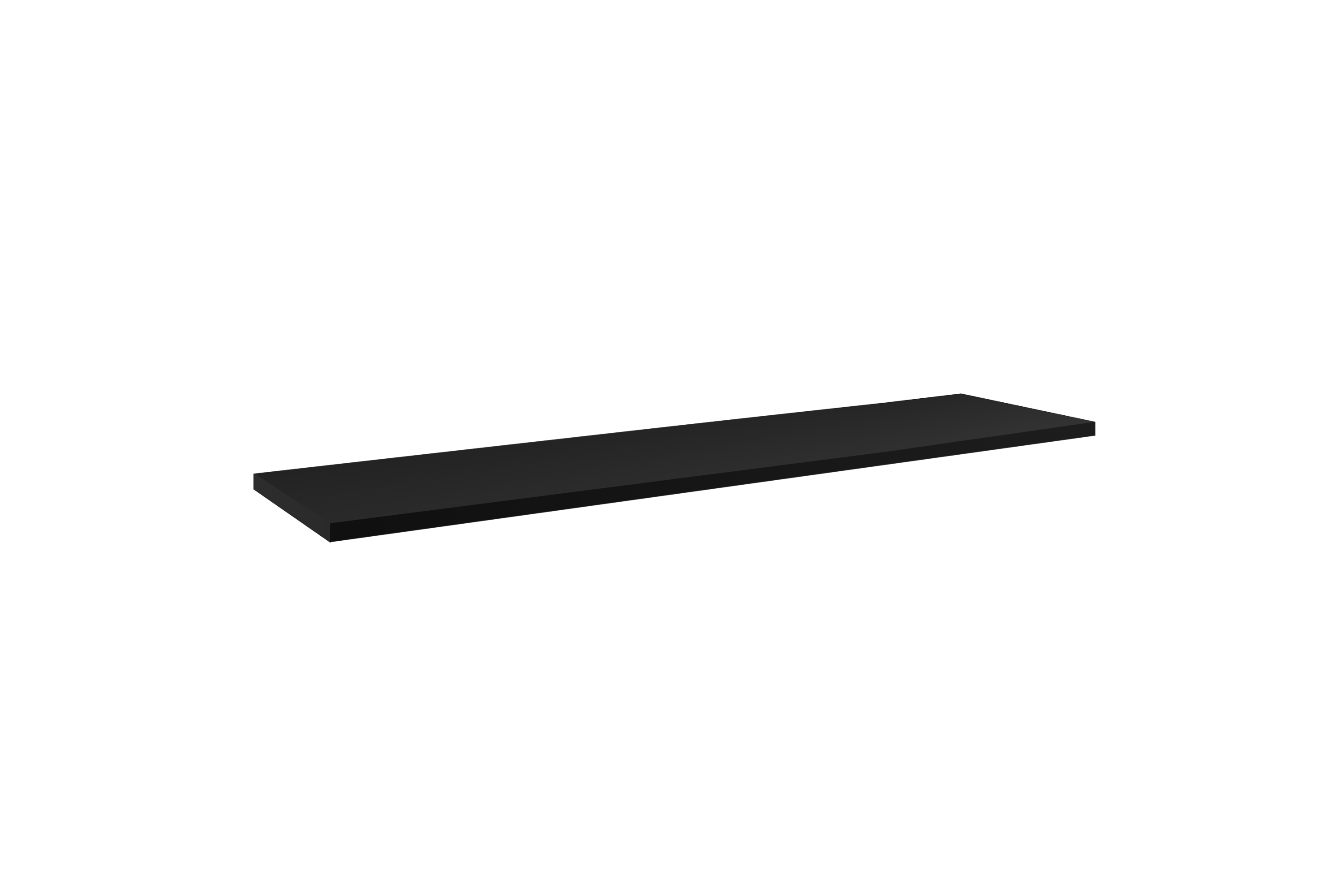 Comad Nova Black piano 160.4x40 cm nero NOVA BLACK B 89-160