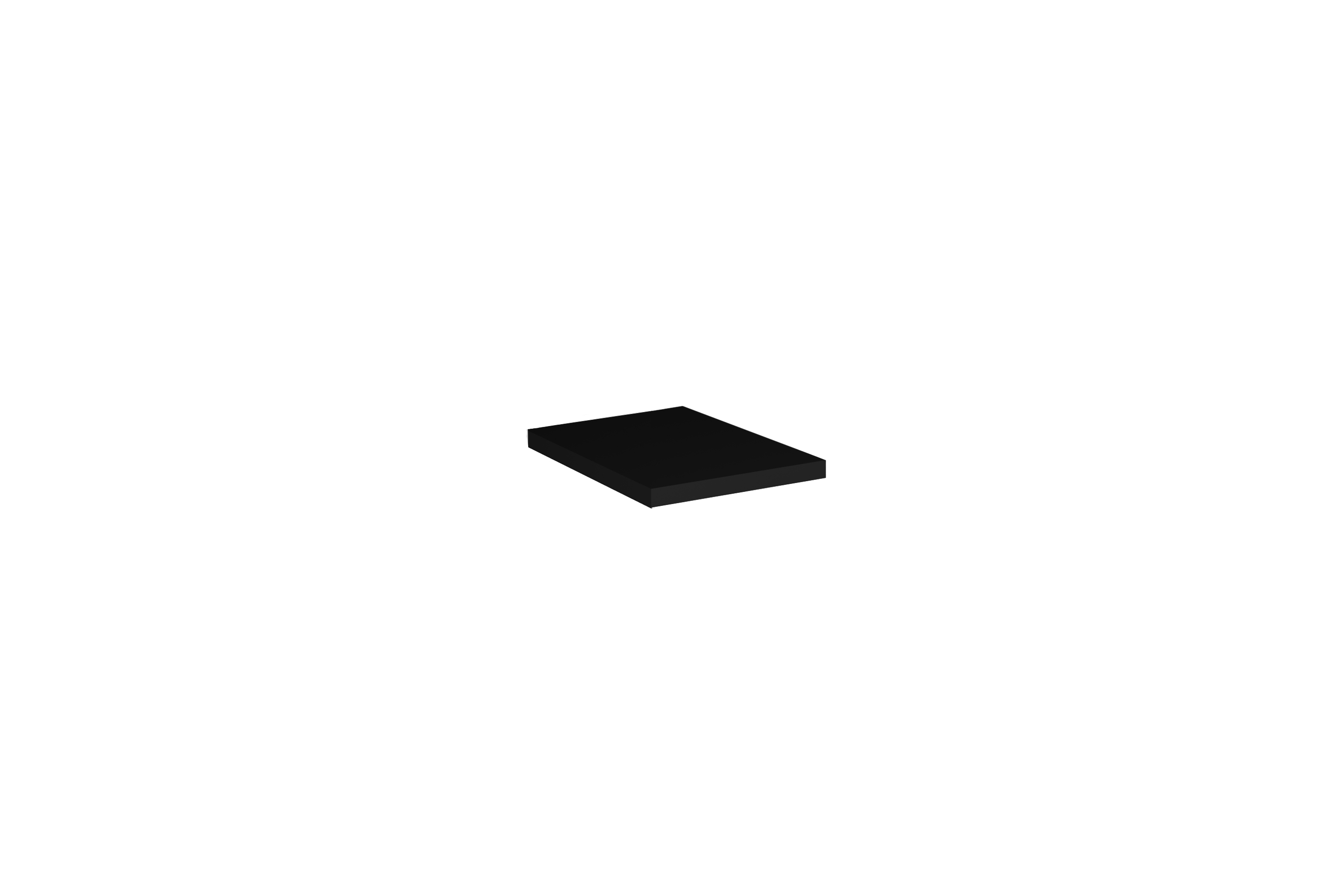 Comad Nova Black piano 20.4x40 cm nero NOVA BLACK B 89-20