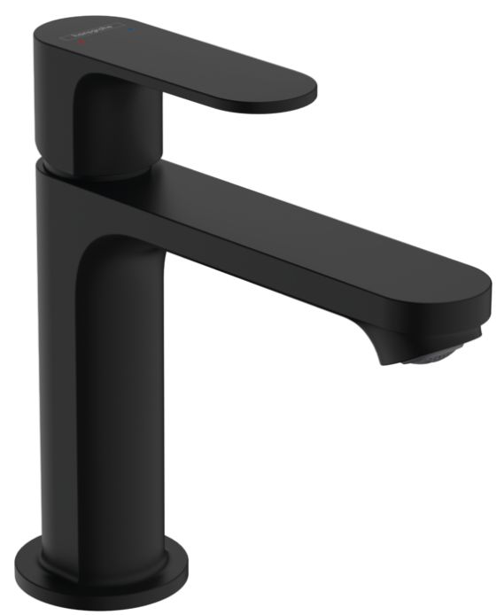 Hansgrohe Rebris S rubinetto per lavabo verticale nero 72517670