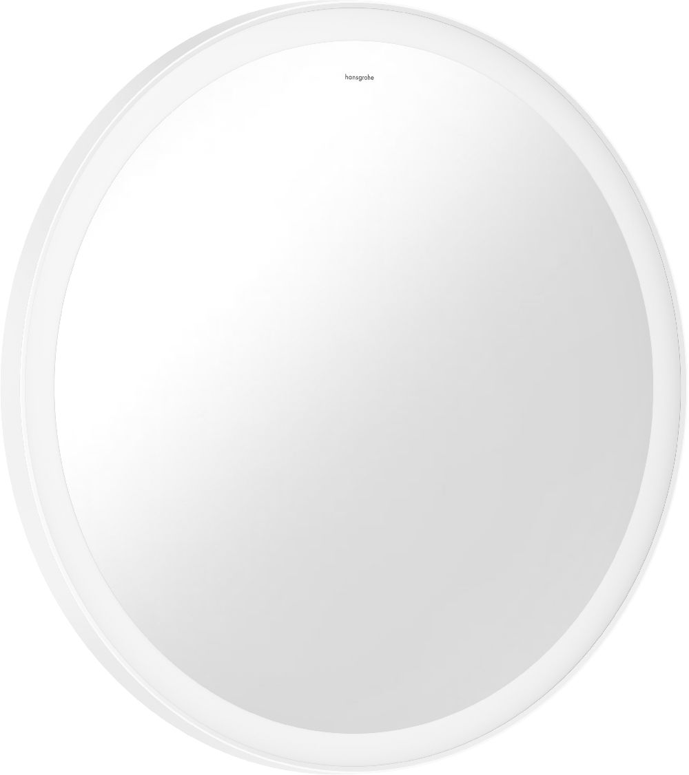 Hansgrohe Xarita Lite S specchio 70x70 cm rotonda con illuminazione con tappetino riscaldante bianco 54979700