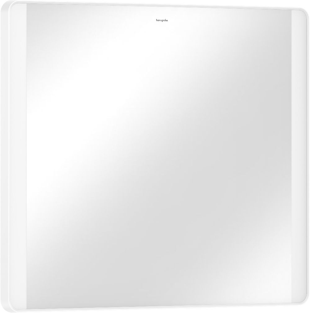 Hansgrohe Xarita Lite Q specchio 80x70 cm rettangolare con illuminazione con tappetino riscaldante bianco 54976700