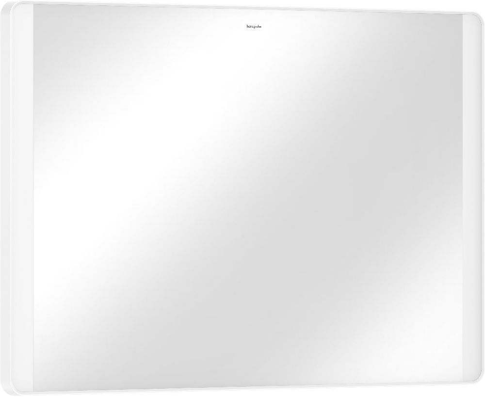 Hansgrohe Xarita Lite Q specchio 100x70 cm rettangolare con illuminazione con tappetino riscaldante bianco 54977700