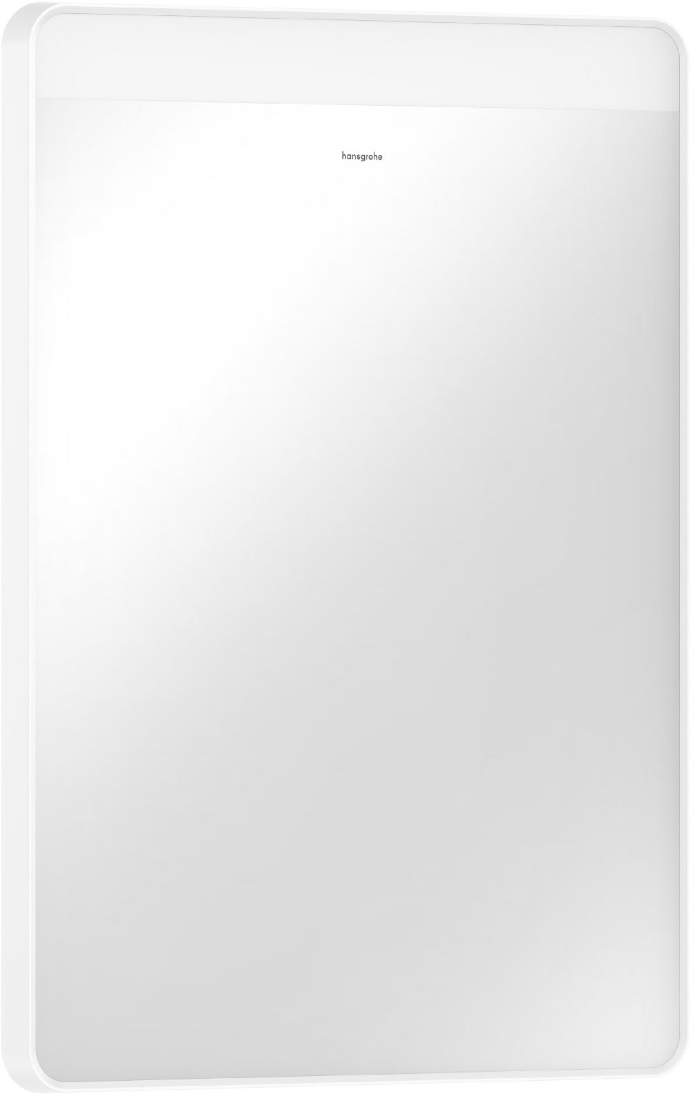 Hansgrohe Xarita Lite Q specchio 50x70 cm rettangolare con illuminazione con tappetino riscaldante bianco 54969700