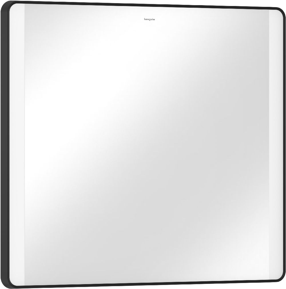 Hansgrohe Xarita Lite Q specchio 80x70 cm rettangolare con illuminazione nero 54963670