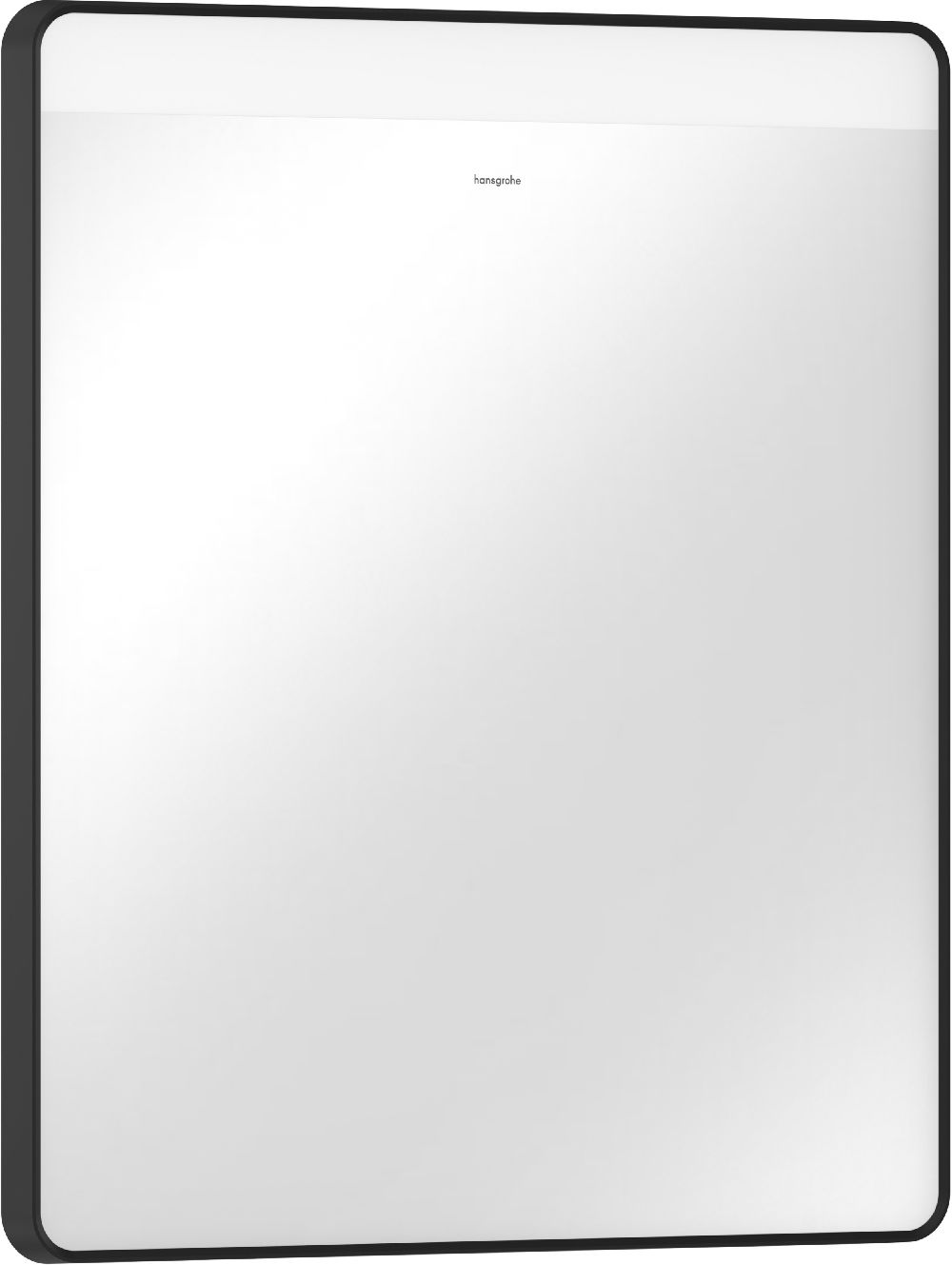 Hansgrohe Xarita Lite Q specchio 60x70 cm rettangolare con illuminazione nero 54957670