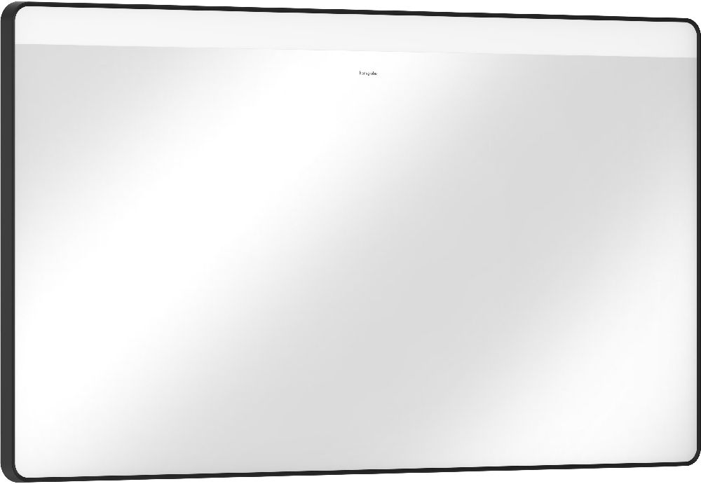 Hansgrohe Xarita Lite Q specchio 120x70 cm rettangolare con illuminazione nero 54960670
