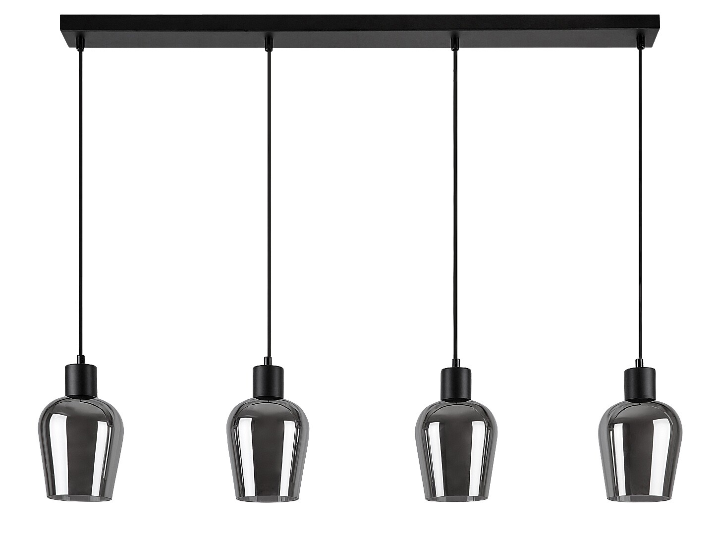 Rabalux Florian lampada sospesa 4x40 W nero 72271
