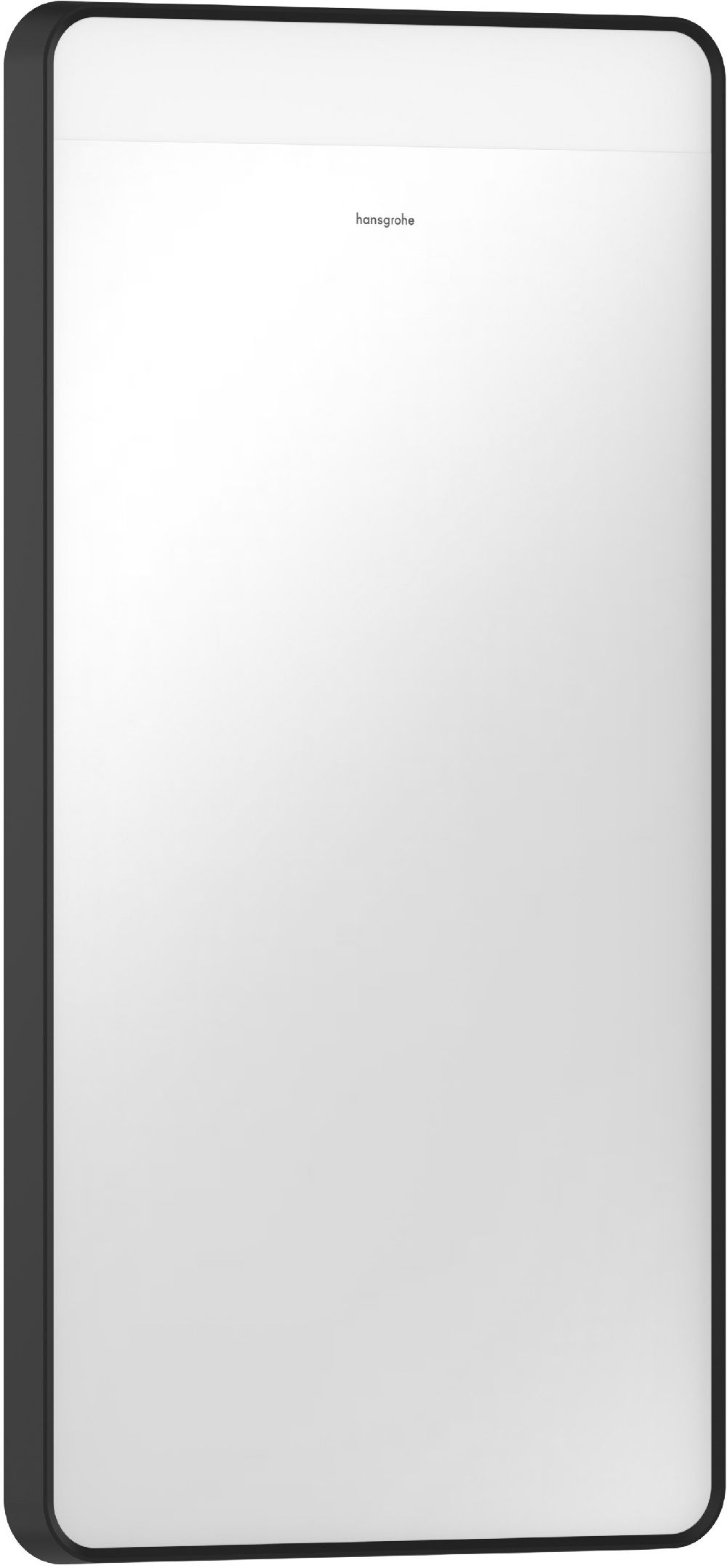 Hansgrohe Xarita Lite Q specchio 36x70 cm rettangolare con illuminazione nero 54955670