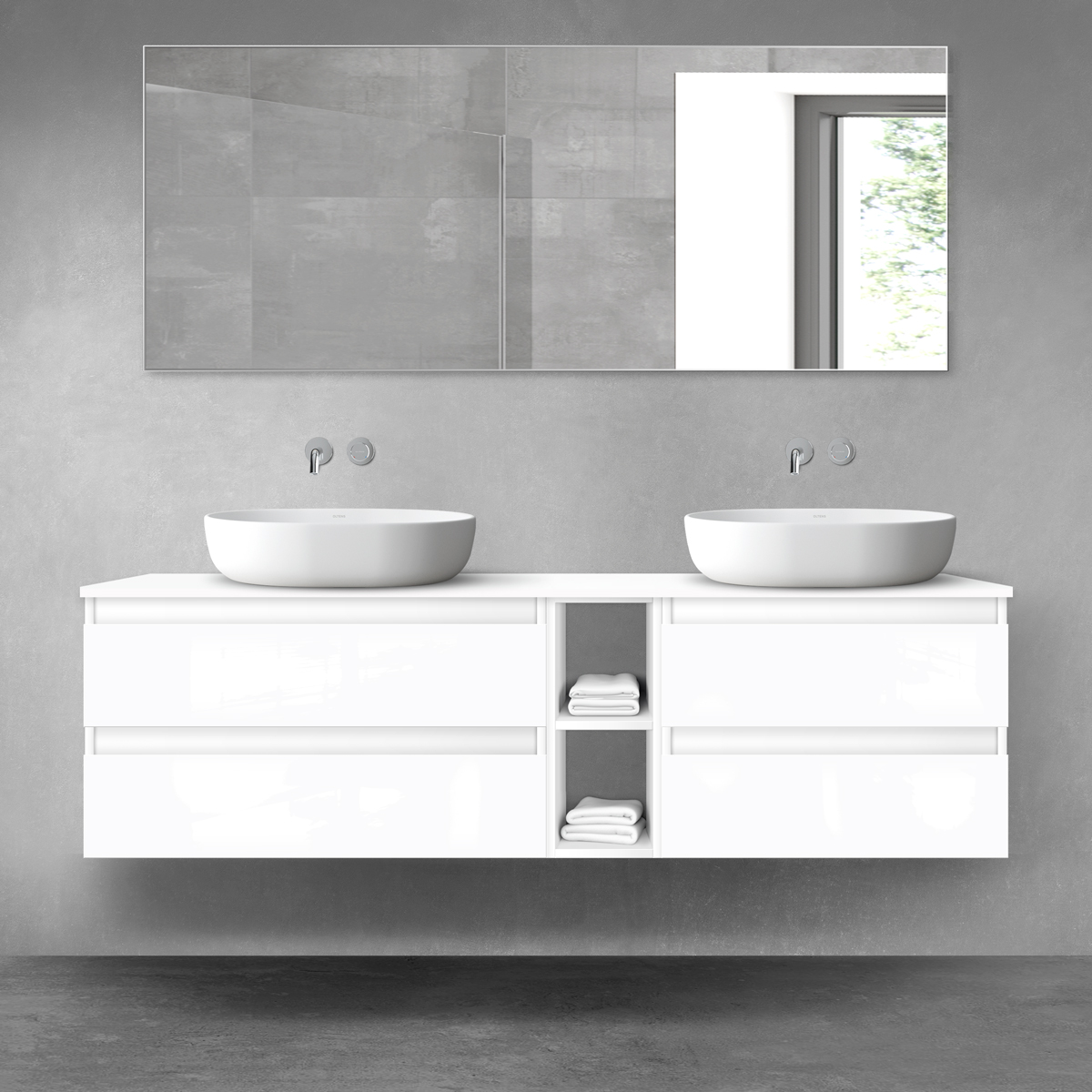 Set armadietto Oltens Vernal 60003000, armadietto Oltens Vernal 60002000, 63008000, 60021000